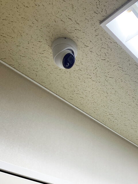  愛知県名古屋市中川区の病院防犯カメラ設置事例