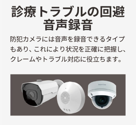 診療トラブルの回避・音声録音