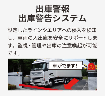 出庫警報・出庫警告システム
