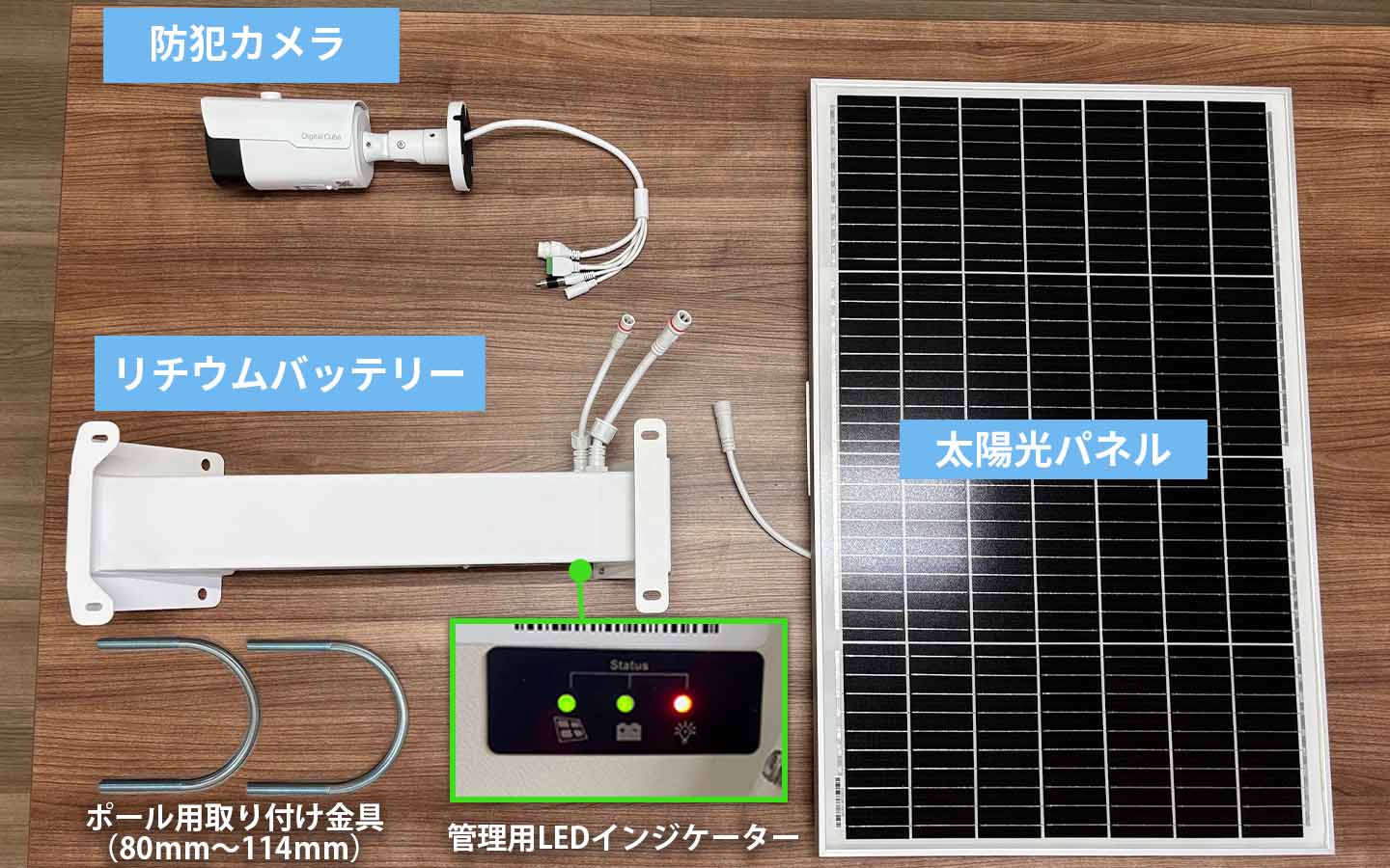 太陽光パネルの機器構成