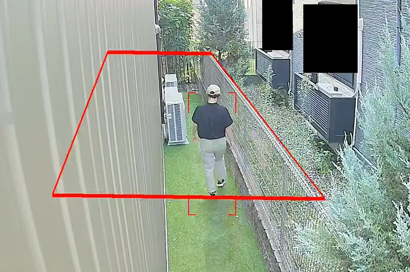 [AIによる人物検知のイメージ映像]